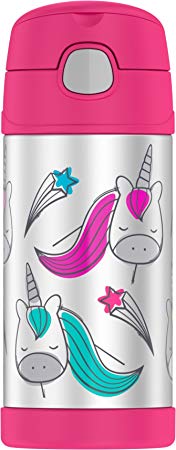 Thermos Funtainer 12 Ounce Bottle, Animal Fun - Unicorn