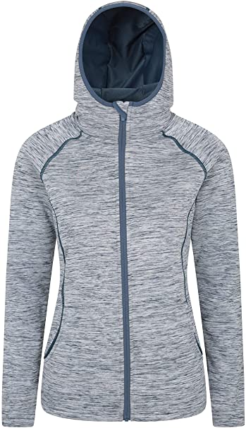 Mountain Warehouse IsoCool Dynamic Chakra Womens Hoodie - Lightweight Jacket, Quick Dry, Breathable Ladies Jacket, Antibacterial, Wicking Top - For Travelling