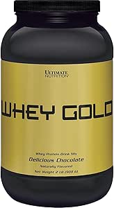 Ultimate Nutrition Whey Gold Protein Powder with 20 Grams of Protein Whey Protein Isolate and Amino Acids for Maximum Muscle Development and Recovery, 27 Servings, Chocolate