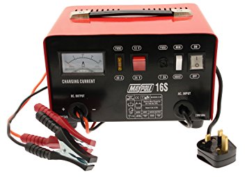 Maypole 716 12A Metal Battery Charger 12/24V