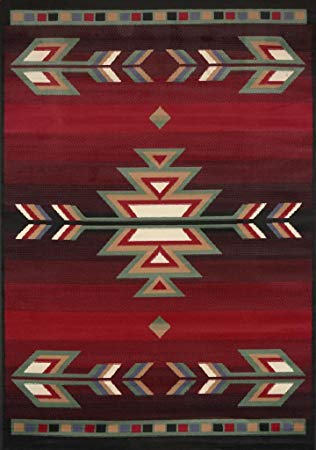 Home Dynamix 7053-450 Sagrada Southwest Area Rug 2x7 Black