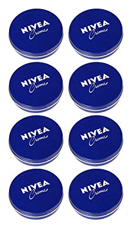 Nivea Cream Creme, 1 Ounce, Travel Size (Pack of 8)