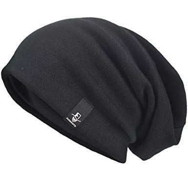 VECRY Men's Oversize Slouch Beanie Slouchy Skullcap Large Baggy Hat