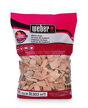 Weber-Stephen Products 17140 Cherry Wood Chips, 2 lb