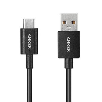 Anker USB-C to USB 2.0 Cable (3.3ft) for USB Type-C Devices Including the new MacBook, ChromeBook Pixel, Nokia N1 Tablet and More