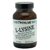 Twinlab - L-Lysine 500mg - 100 Capsules