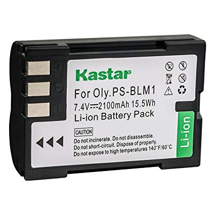 Kastar Battery Replacement for Olympus EVOLT E-500 E-510 E-520 EVOLT E-300 E-330 C-5060 C-7070 C-8080 Olympus E-1 E-3 E-30 Digital Camera and Olympus BLM-1 BLM-01 PS-BLM1 Battery