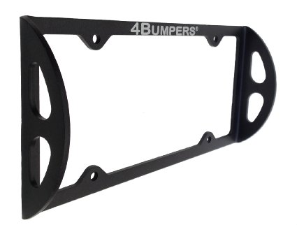 4Bumpers "Duo" - The BEST Solid Steel License Plate Frame Bumper Protector