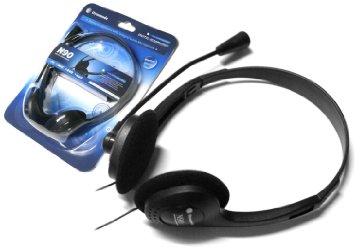 Skype Headset for Work, Home, Office, PC, Laptop, Computer, Desktop | New Headphones for Internet Chat Speak | 3.5mm Connections| by iChoose®