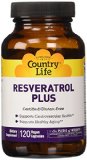 Country Life Resveratrol Plus veg Caps 120-Count
