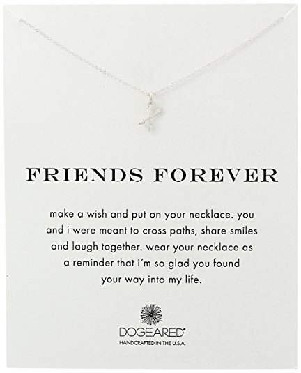 Dogeared Friends Forever Pendant Necklace