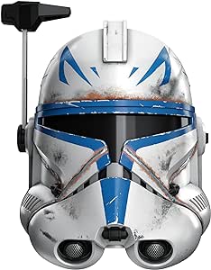 Star Wars The Black Series Clone Captain Rex Premium Electronic Helmet, Star Wars: Ahsoka Adult Roleplay Item, Ages 14 and Up