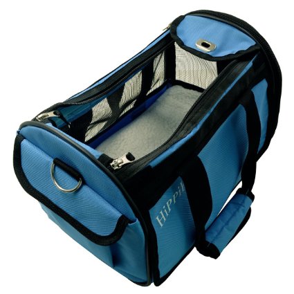 HIPPIH Pet Carrier for Dogs & Cats Comfort Airline Approved Travel Tote Soft Sided Bag