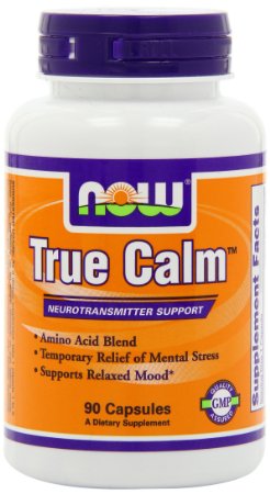 NOW Foods True Calm Amino Relaxer 90 Capsules