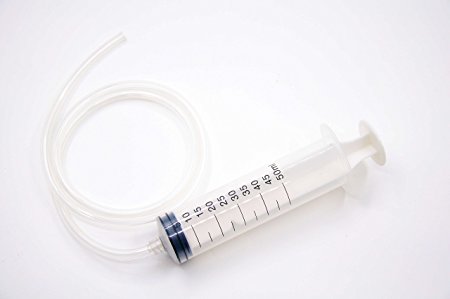 Karlling 50 ML Syringe for Nutrient Measuring 80cm Handy Tube
