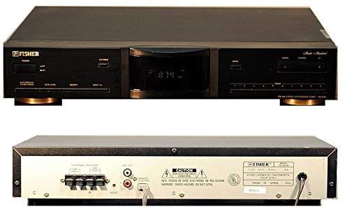 Fisher FM-9635 AM/FM Stereo Synthesizer Tuner With Antenna Wires