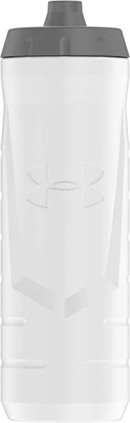 Thermos UP4868WH6 Under Armour Sideline 32 Ounce Squeezable Bottle, White