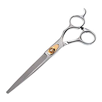 KLOUD City 7 Inch Professional Hair Cutting Scissors Shears (Flat Blade Scissors)