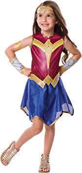 Rubie's Justice League Child's Wonder Woman Costume, Medium
