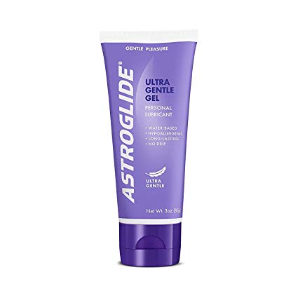 Astroglide Ultra Gentle Gel, Water Based Personal Lubricant, 3 oz.