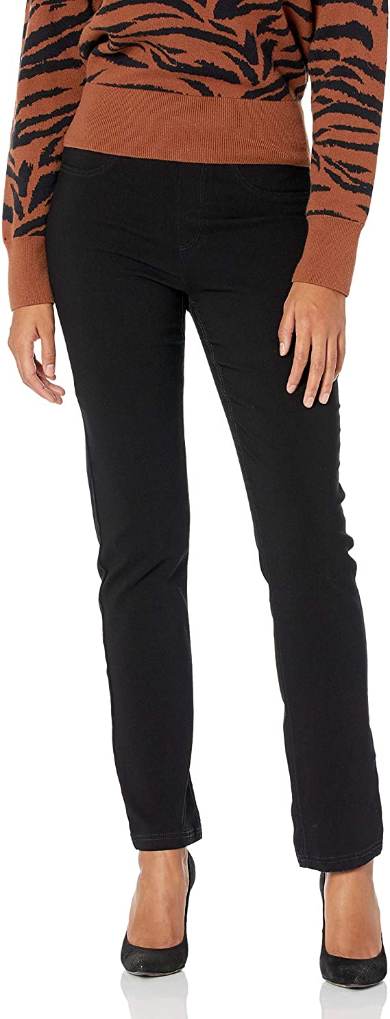 Gloria Vanderbilt Women's Zeoy Pull on High Rise Pant