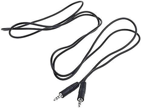 Accessory USA 6ft Black Premium 3.5mm 1/8" Audio AUX Cable Lead Cord Compatible with Bose SoundDock Series II III Speaker