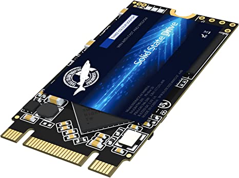 Dogfish M.2 2242 SSD 2TB 3D NAND QLC SATA III 6 Gb/s, Internal Solid State Drive - Compatible with Desktop PC Laptop (M.2 2242 2TB)