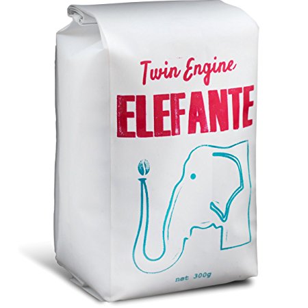 Twin Engine Coffee RESERVE ELEFANTE - Cup of Excellence Winner, Whole Bean, Nicaragua's Coffee, 300g 10.6oz | packaged at the source