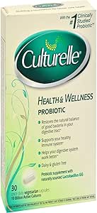 Culturelle Natural Health & Wellness Capsules 30 ea