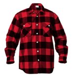 Rothco Heavy Weight Plaid Flannel Shirt
