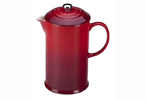 Le Creuset PG8200-1067 French Press, 0.8 Litre, Cherry