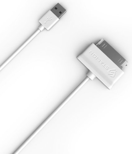 Samsung Tablet Charger  Stalion Stable Galaxy Tab Cable USB and Data Sync Ceramic WhiteLifetime WarrantyExtra Long 65 Feet2 MeterUSB 20 to 30-Pin for Tab 7 77 89 101