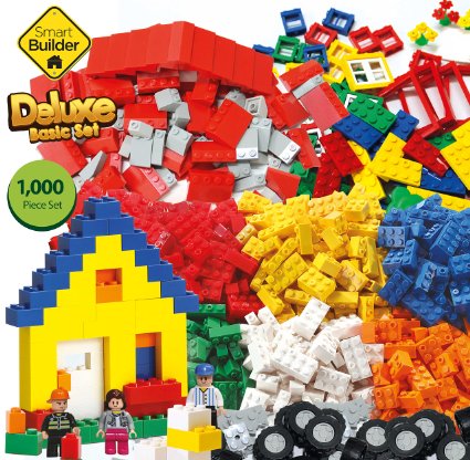 1000 Pieces Deluxe Basic Building Set - Lego Compatible