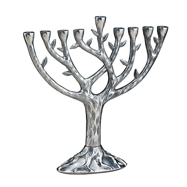 Rite Lite Tree of Life Chanukah Menorah