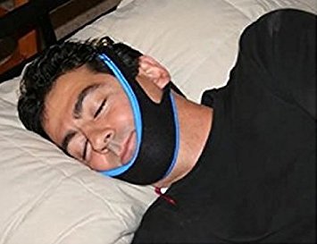 NEW My Snoring Solution Anti Snoring Jaw Strap Supporter Stop Snoring Sleep Aid W/Bonus Sleep Pack. (Lg)
