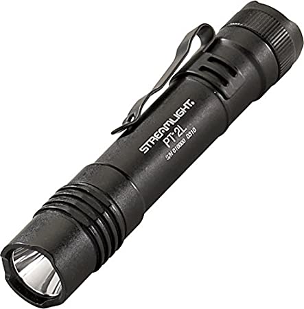 Streamlight 88031 ProTac 2L 350 Lumen Professional Flashlight with High/Low/Strobe w/2 x CR123A Batteries - 350 Lumens