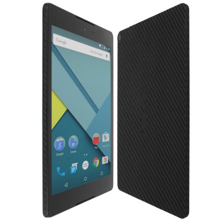 Skinomi® TechSkin - HTC Nexus 9 Screen Protector   Carbon Fiber Full Body Skin with Free Lifetime Replacement / Front & Back Wrap / Premium HD Clear Film / Ultra Invisible and Anti-Bubble Shield