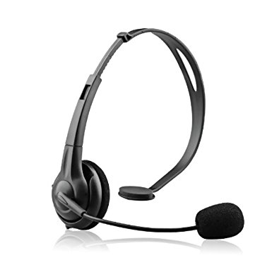NoiseHush Crystal Clear Multimedia Headset for Smartphones - Retail Packaging - Black