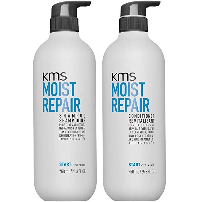 KMS Moist Repair Shampoo & Conditioner 25.3 oz / 750ml