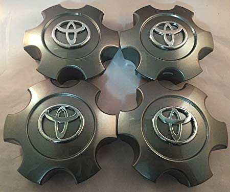 Gosweet 4X Brand NEW Four Pieces Set of 2003-2006 Toyota Tundra Wheel Hub Caps Centre Cover 2003-2007 Toyota Sequoia 17" CHARCOAL Grey Color Hollander # 560-69440 US Fast Shipment