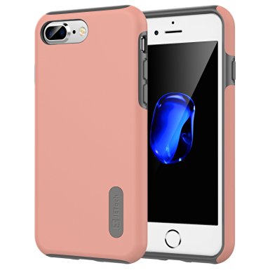 iPhone 7 Plus Case, JETech Two-Layer Slim Protective iPhone 7 Plus Case Cover for Apple iPhone 7 Plus 5.5 Inch (Rose) - 3433A