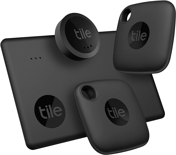 Tile Essentials Bluetooth Location Tracker (Pack of 4)