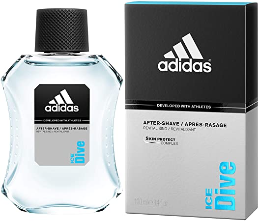 adidas - Ice Dive Aftershave, 100 ml (Pack of 1)