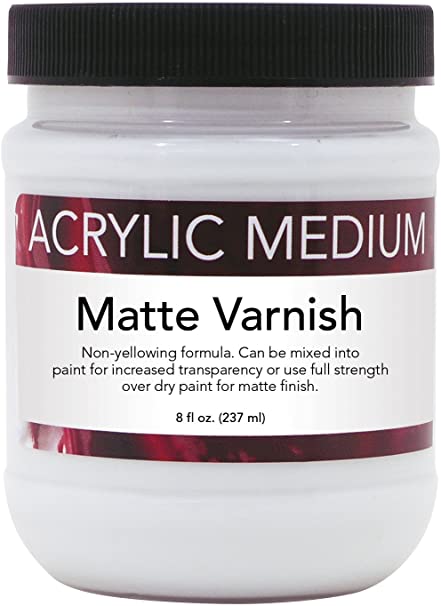 Art Advantage 8-Ounce Acrylic Medium Matte Varnish