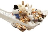 Toy Hammock by Freddie and Sebbie - Luxury Jumbo Toy Hammock Storage Net For Stuffed Animals Excellent For Nursery Storage Toys Games Organization and Hanging Organizers