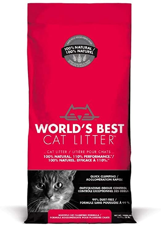Worlds Best Cat Litter 00613 Multicat Clumping Formula, 6.35kg