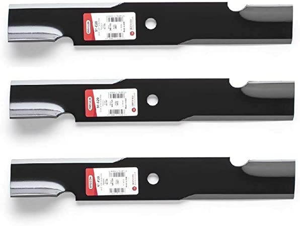 3PK USA Mower Blade for 48" Scag 48110 481706 482877 Lesco 21871 50111 Hustler 601123