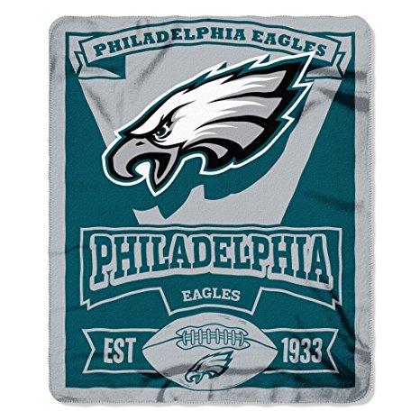 NFL Marque Printed Fleece Throw, 50" x 60"