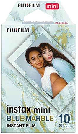 Fujifilm Instax Mini Blue Marble Film - 10 Exposures