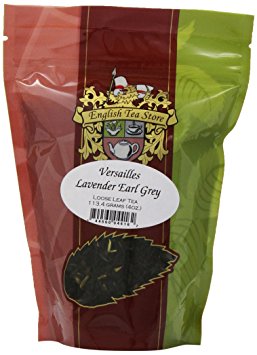 English Tea Store Loose Leaf, Versailles Lavender Earl Grey Tea, 4 Ounce
